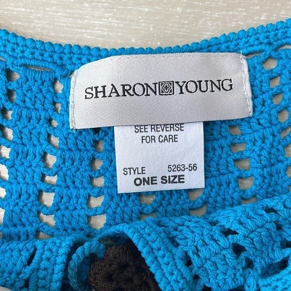 Good morning all. I have a new listing today of this pretty  Vintage Sharon Young ombré crochet wrap/shawl